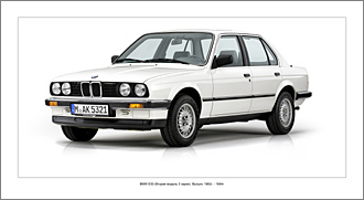 Постер BMW E30